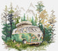 Cross Stitch Kit HobbyJobby - It's time to travel Cross Stitch Kits - HobbyJobby