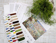 Cross Stitch Kit LetiStitch - Backyard Retreat - HobbyJobby