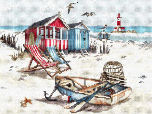 Cross Stitch Kit LetiStitch - Beach, Leti972 - HobbyJobby