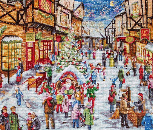 Cross Stitch Kit LetiStitch - Christmas Eve, Leti909 - HobbyJobby
