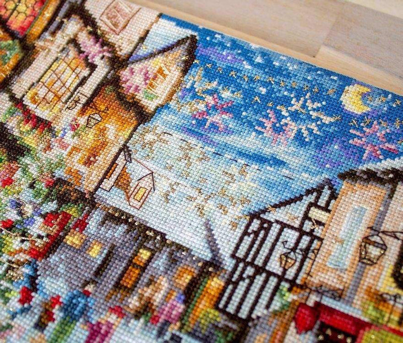 Cross Stitch Kit LetiStitch - Christmas Eve, Leti909 - HobbyJobby