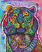 Cross Stitch Kit LetiStitch - Curious Tiger - HobbyJobby
