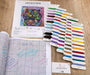 Cross Stitch Kit LetiStitch - Curious Tiger - HobbyJobby