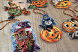 Cross Stitch Kit LetiStitch - Halloween Toys Kit of 8 pieces - HobbyJobby