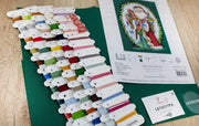 Cross Stitch Kit LetiStitch - Jolly Saint Nick - HobbyJobby