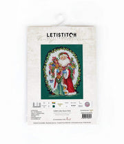 Cross Stitch Kit LetiStitch - Jolly Saint Nick - HobbyJobby