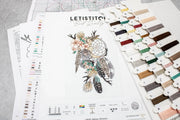 Cross Stitch Kit LetiStitch - Moon Dreams, L8041 Cross Stitch Kits - HobbyJobby