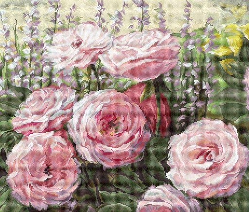 Cross Stitch Kit LetiStitch - Summer Bloom, Leti952 - HobbyJobby