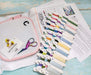 Cross Stitch Kit LetiStitch - Summer Splendor/ Splendeur estivale, L8054 Cross Stitch Kits - HobbyJobby