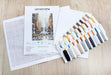 Cross Stitch Kit LetiStitch - Sunset on 5th Avenue - HobbyJobby