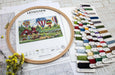 Cross Stitch Kit LetiStitch - Up up and Away, L8048 Cross Stitch Kits - HobbyJobby