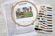 Cross Stitch Kit LetiStitch - Up up and Away, L8048 Cross Stitch Kits - HobbyJobby