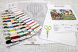 Cross Stitch Kit LetiStitch - Up up and Away, L8048 Cross Stitch Kits - HobbyJobby