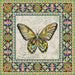 Cross Stitch Kit LetiStitch - Vintage Butterfly - HobbyJobby