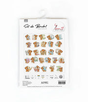 Cross Stitch Kit Luca-S - Alphabet, B1201 - HobbyJobby