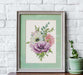Cross Stitch Kit Luca-S - Anemone, B7017 Cross Stitch Kits - HobbyJobby