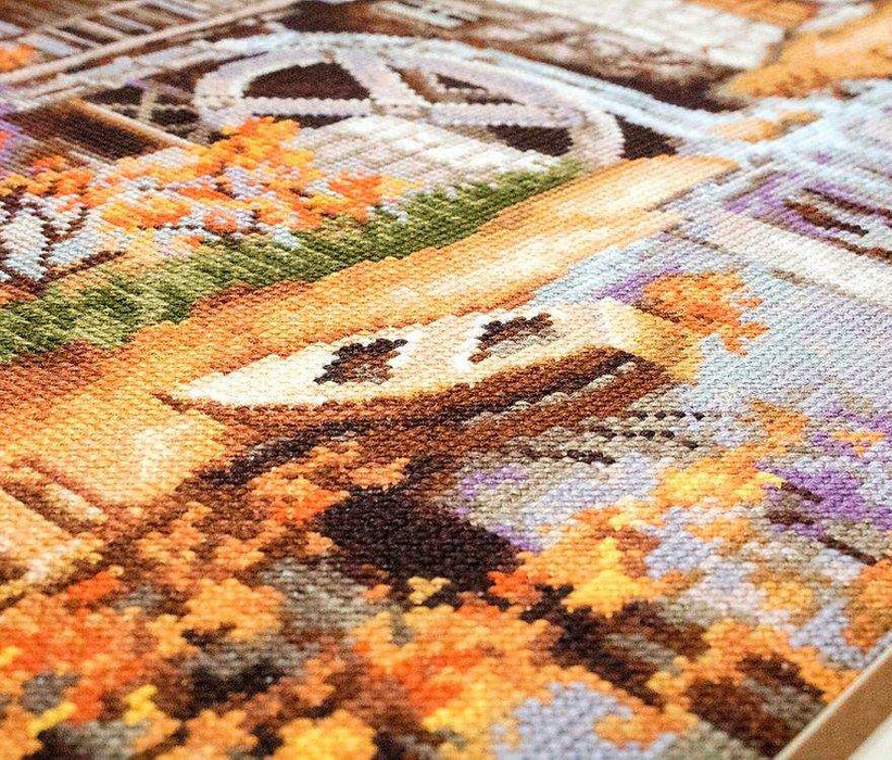 Cross Stitch Kit Luca-S - Autumn Landscape, B481 - Luca-S
