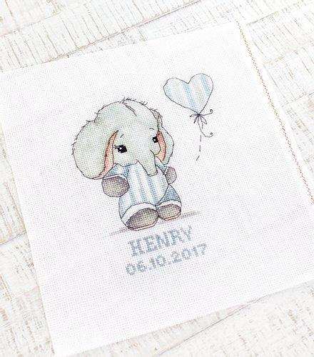 Cross Stitch Kit Luca-S - Baby Boy, B1134 - Luca-S
