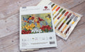 Cross Stitch Kit Luca-S - Backyard Birds with Daylilies, BU5024 Cross Stitch Kits - HobbyJobby