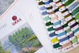 Cross Stitch Kit Luca-S - Birches at the edge of the lake, BU5012 Cross Stitch Kits - HobbyJobby