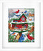 Cross Stitch Kit Luca-S - Blissful Bird Feeder, B2417 Cross Stitch Kits - HobbyJobby