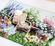 Cross Stitch Kit Luca-S - Blooming Garden, B2344 - Luca-S