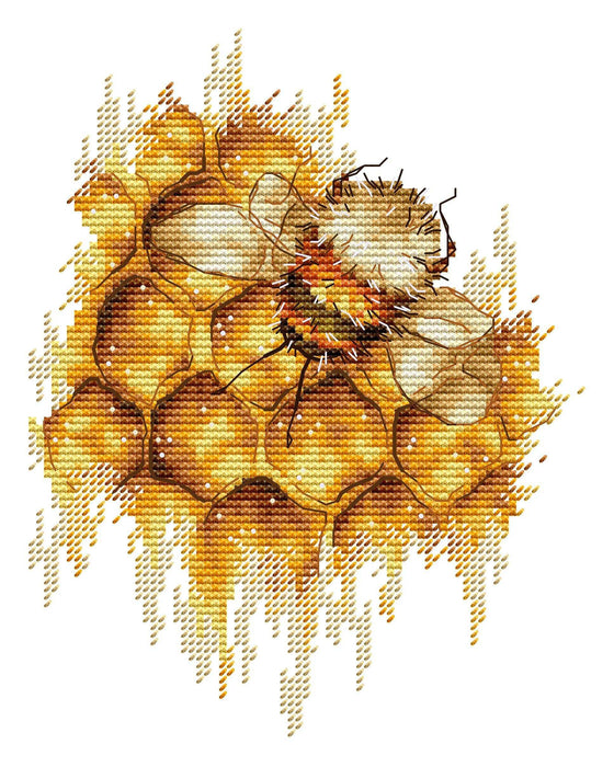 Cross Stitch Kit Luca-S - CD003 Fragrant and fluffy Cross Stitch Kits - HobbyJobby