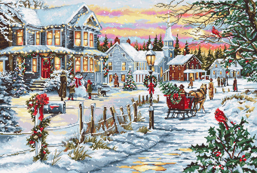 Cross Stitch Kit Luca-S - Christmas Eve, B595 - HobbyJobby