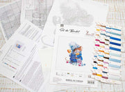 Cross Stitch Kit Luca-S - Christmas Mouse, B1168 - HobbyJobby