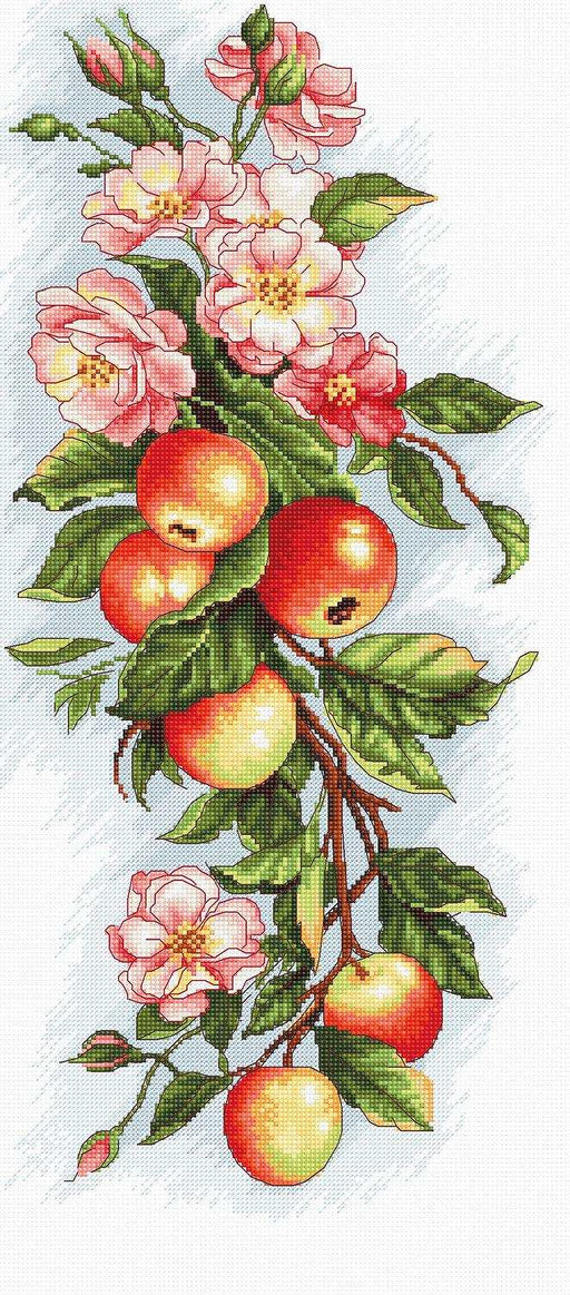 Cross Stitch Kit Luca-S - Composition with Apples B211 - Luca-S