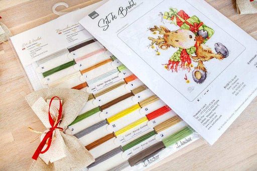 Cross Stitch Kit Luca-S - Deer carrying gifts, B1120 - Luca-S