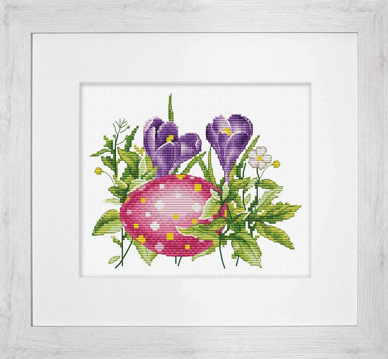Cross Stitch Kit Luca-S - Easter Egg, B1405 Cross Stitch Kits - HobbyJobby