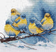 Cross Stitch Kit Luca-S - Eastern Bluebirds, BU5028 Cross Stitch Kits - HobbyJobby