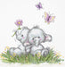 Cross Stitch Kit Luca-S -  Elephant Couple - HobbyJobby
