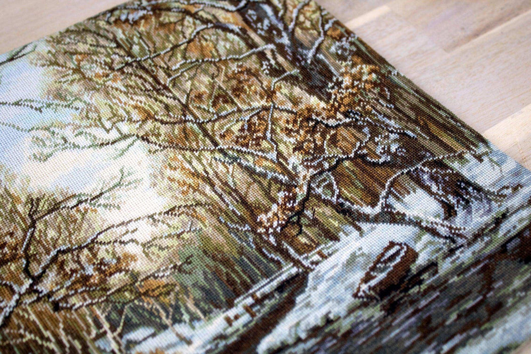 Cross Stitch Kit Luca-S - First Snow, B597 - HobbyJobby