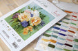 Cross Stitch Kit Luca-S - Floral Bouquet, B2370 - HobbyJobby
