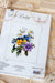 Cross Stitch Kit Luca-S - Flower Bouquet, B2348 - Luca-S