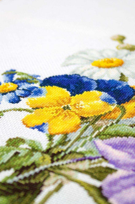 Cross Stitch Kit Luca-S - Flower Bouquet, B2348 - Luca-S