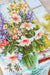 Cross Stitch Kit Luca-S - Flowers by the window, BU4015 - HobbyJobby