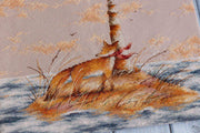 Cross Stitch Kit Luca-S - Fox on Island, CD006 Cross Stitch Kits - HobbyJobby
