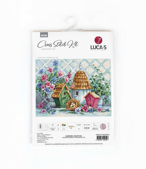 Cross Stitch Kit Luca-S - Garden Nestin - HobbyJobby