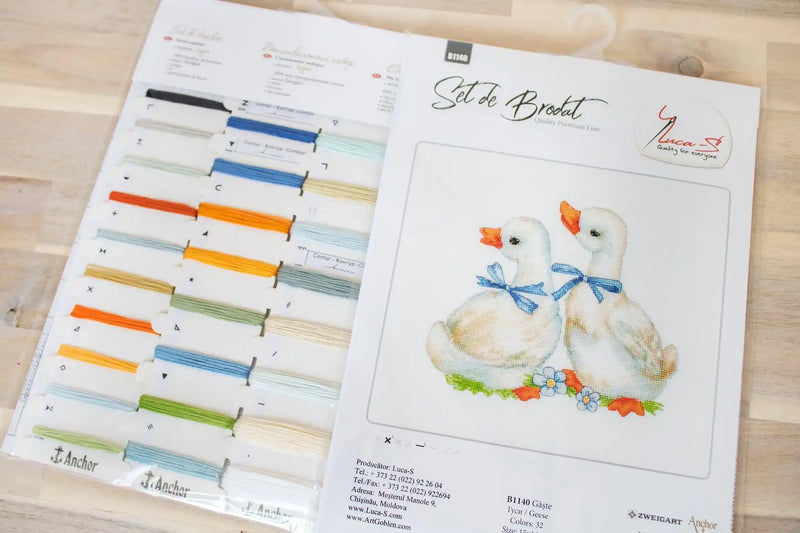 Cross Stitch Kit Luca-S - Geese, B1140 - Luca-S
