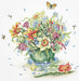 Cross Stitch Kit Luca-S Gold - April Bouquet - HobbyJobby