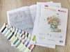 Cross Stitch Kit Luca-S Gold - April Bouquet - HobbyJobby
