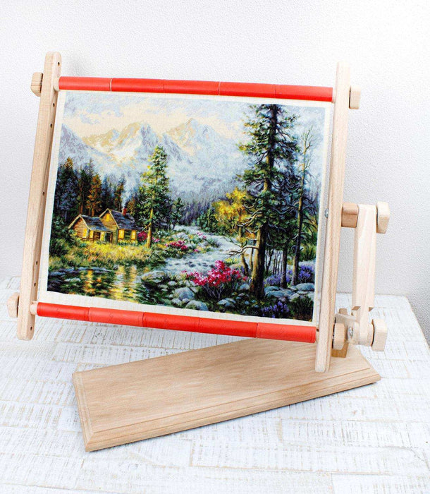 Cross Stitch Kit Luca-S Gold - Camper's Cabin - HobbyJobby
