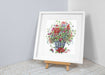 Cross Stitch Kit Luca-S Gold - December Bouquet - HobbyJobby