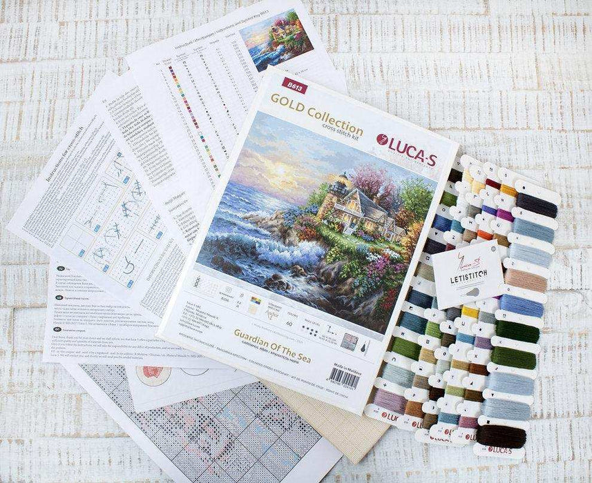 Cross Stitch Kit Luca-S Gold - Guardian Of The Sea - HobbyJobby