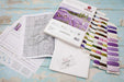 Cross Stitch Kit Luca-S GOLD - Lavender Field, BU5008 Cross Stitch Kits - HobbyJobby