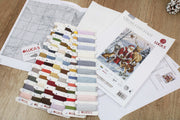 Cross Stitch Kit Luca-S GOLD - The Forest Friends, BU5022 Cross Stitch Kits - HobbyJobby