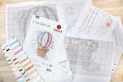 Cross Stitch Kit Luca-S - Have a Nice Trip - HobbyJobby